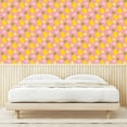 thumbnail image 3 of Ambesonne Lemons Peel & Stick Wallpaper for Home, Citrus Leaves Cartoon Art, 13"x100", Yellow Green Pale Pink, 3 of 5