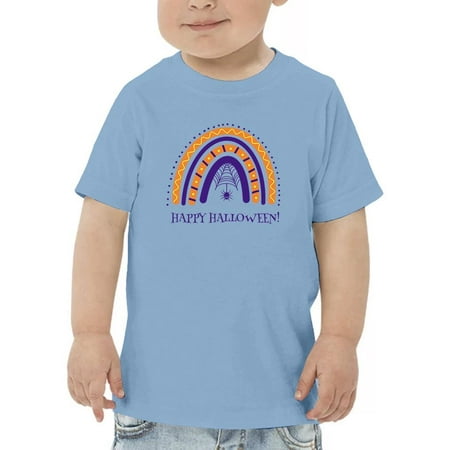 

Halloween Rainbow With Cobweb. T-Shirt Toddler -Image by Shutterstock 3 Toddler