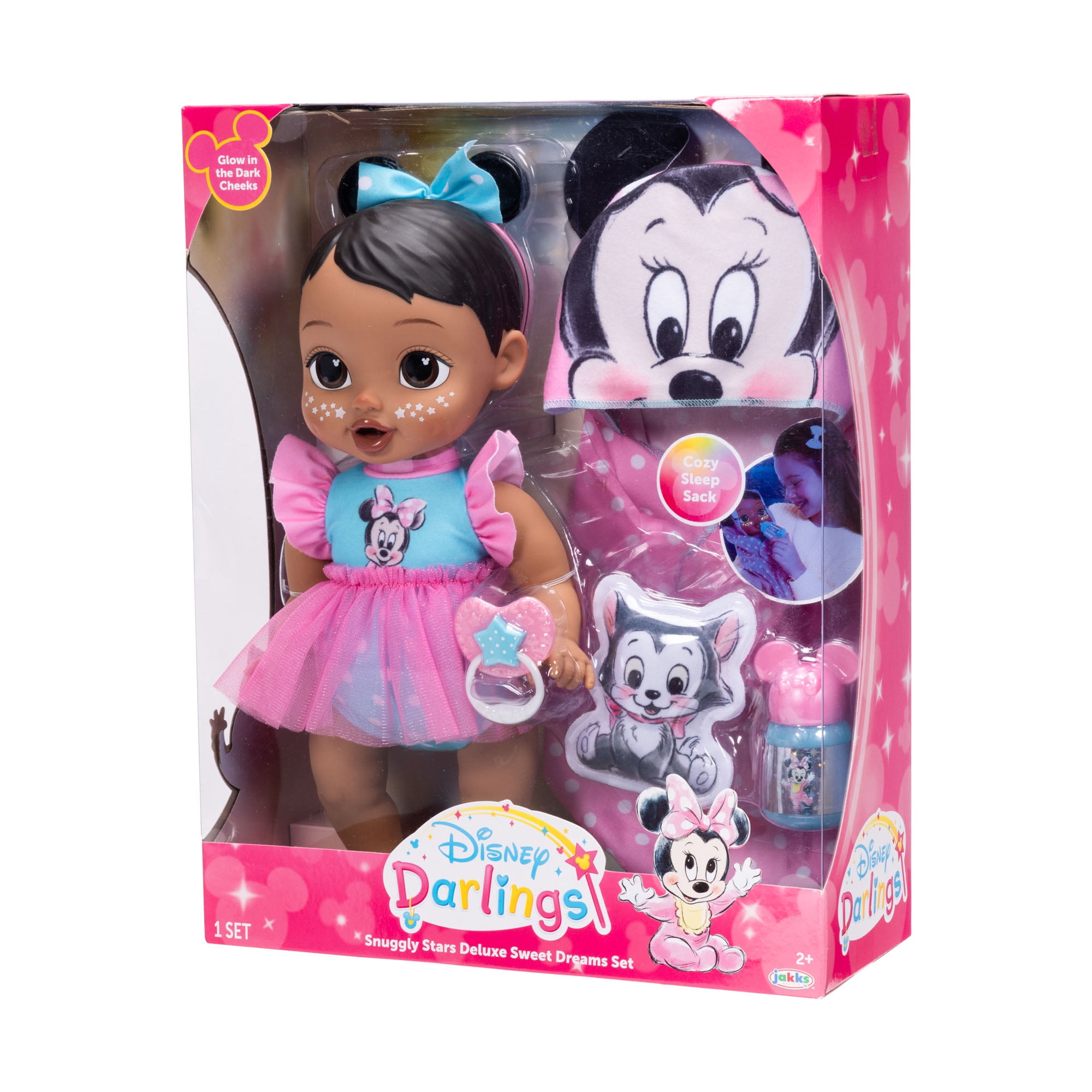 DISNEY DARLINGS SNUGLY STARS MINNIE DOLL