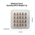 thumbnail image 2 of braveheart 20piece Bionic Fish Bait Set With Rotating Blade For Fly Fishing Fly Hook Soft Bait Add Fish A L, 2 of 6