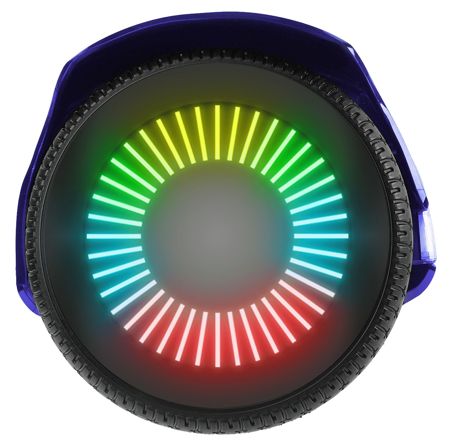 Voyager HoverBeam Purple Hoverboard with Light-up Wheels and Footboard, 185lb limit.