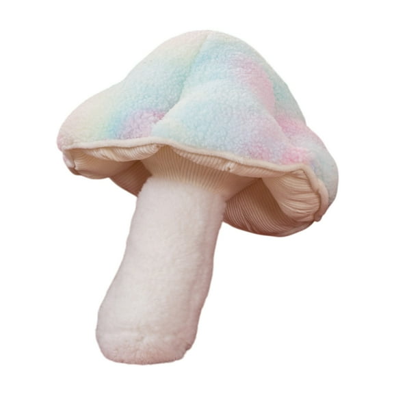 Color Changing Mushroom Pillow Plush Soft Home Decor Cushion Rainbow Effect Accent Decor Decorative Throw Pillow Room Accessory