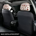 thumbnail image 2 of Goofa Red Mushroom Pattern 2 PCS Car Headrest Cover, Headrest Protector,Universal Interior Car Accessories, 2 of 6