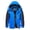 Blue, variant on Men's Winter Ski Jackets Heveyweight Waterproof Fleece Mountain Jacket Windproof Warm Coat with Hooded Snowboard Insulated Jacket Parka Raincoat with Multi-Pockets for Hiking Walking Skiing