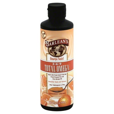 Barleans Flax Oil - Barleans Organic Oils Barleans Total Omega 3, 6, 9, 16 oz