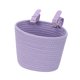 thumbnail image 4 of Cesta de bicicleta para niños, decoración de bicicleta, cesta delantera de bicicleta, accesorios para niños Púrpura, 4 of 9