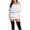 White, variant on YanHoo Women's Summer Sexy Dresses Off The Shoulder Long Sleeve Dress Loose Party Dress