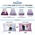 thumbnail image 3 of Juego de ropa de cama Franco Disney Frozen 2, tamaño completo, 5 piezas, 3 of 5