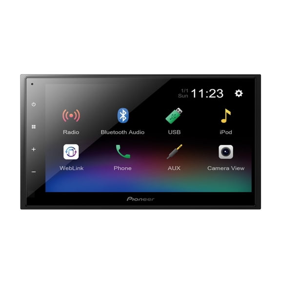 Pioneer DMH-130BT 6.8"- Amazon Alexa via Pioneer Vozsis, Bluetooth®, Back-up Camera Ready, Smartpho