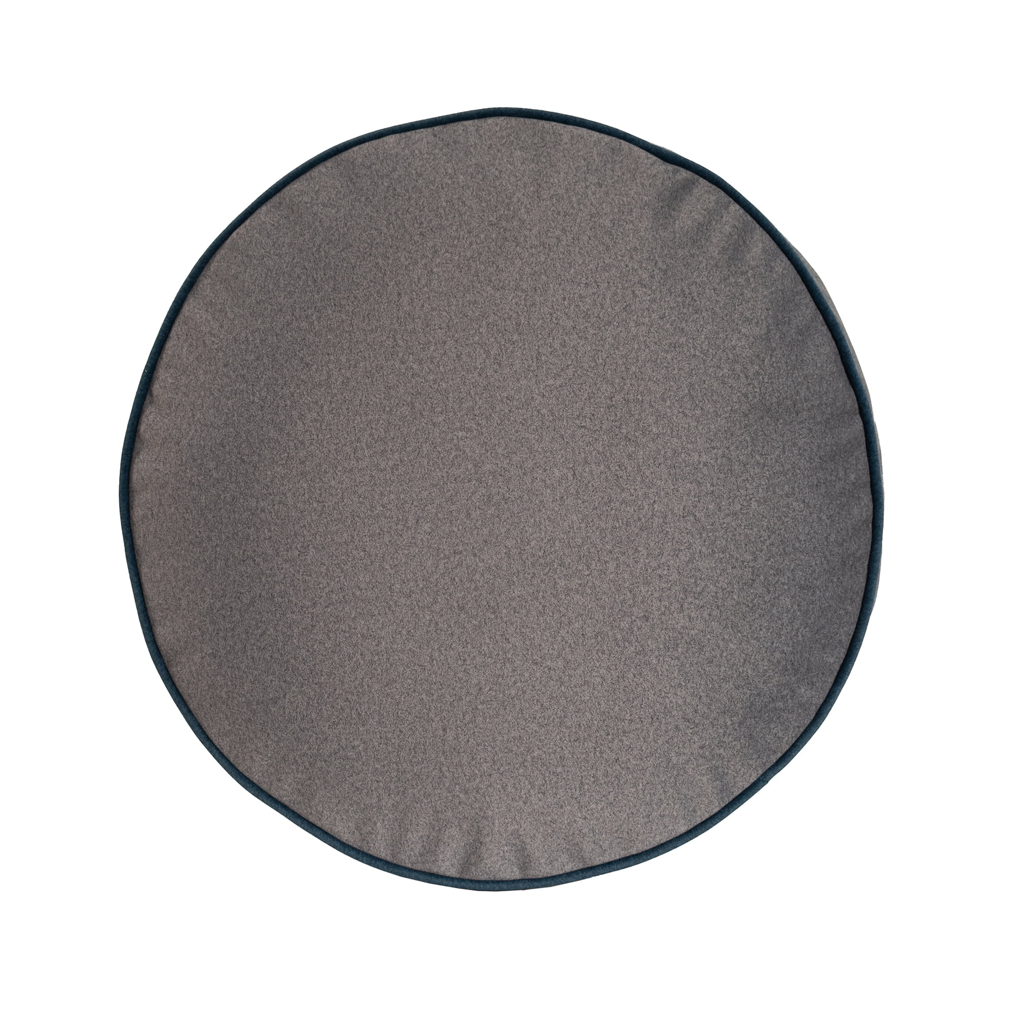 Qiviut Gray Foot Pouf