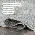 thumbnail image 3 of nuLOOM Braided Courtney Tassel Indoor/Outdoor Area Rug, 2' 6" x 10', Runner, Courtney Salt and Pepper, 3 of 9