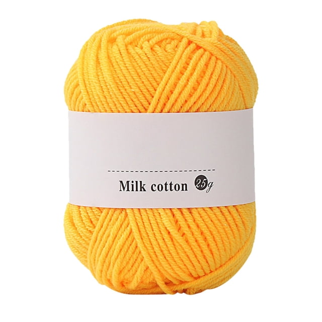 Hilo de algodón suave como la leche para tejer y hacer ganchillo,4 hebras,hilo acrílico para tejer,hilo para conservar el calor,hilo para manualidades DIY para suéteres,gorros,bufandas,