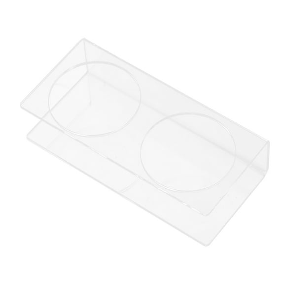 UEETEK Easy Assemble Acrylic Beverage Display Rack for Hotel and Home