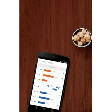 Restored Google Nest 3rd Gen Learning Smart Wi-Fi App Control Thermostat-Stainless Steel