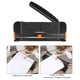 thumbnail image 1 of Cortador de Papel, Recortador de Papel A4 para álbumes de Recortes con Protección de Seguridad Automática Y Regla Lateral para álbumes de Recortes, Pa Negro Soledad Cortador de papel, 1 of 10