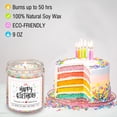thumbnail image 2 of Vela de aromaterapia Homsolver Happy Birthday Vanilla Cream, 2 of 6