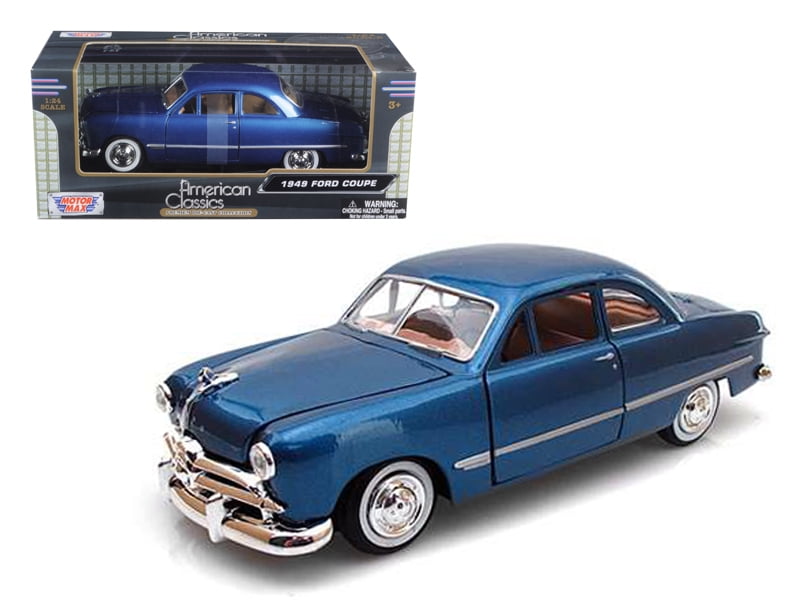 1949 ford coupe blue