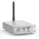 thumbnail image 1 of Amplificador de audio estéreo Bluetooth 5.0, miniamplificador Hi-Fi integrado TPA3116 de 2 canales, clase D, para altavoces pasivos de 50 W x 2, con fuente de alimentación de 19 V y 4,74 A., 1 of 5