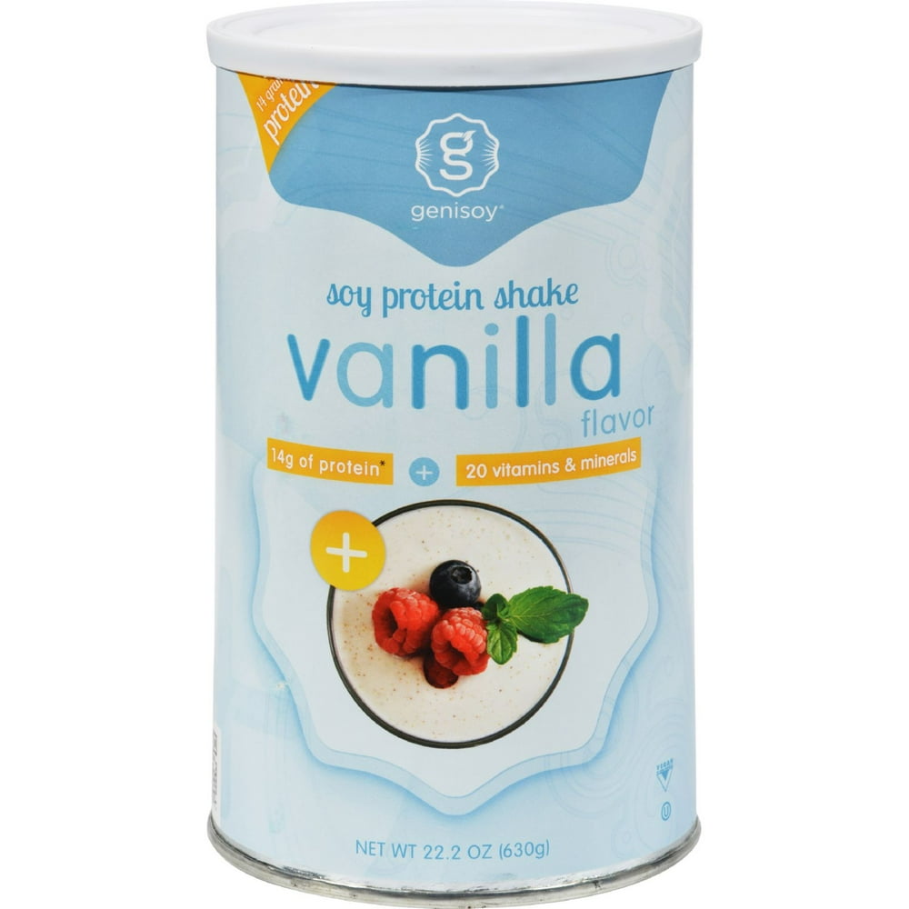 GeniSoy Soy Protein Shake Vanilla 22.2 oz