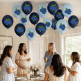 Jollyboom Blueberry Party Decorations, 36pcs Blueberry Print Latex ...