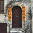 thumbnail image 4 of Fall Maple Leaf Autumn Hanging Vines Thanksgiving Halloween Home Door Wall Mantle of Roses Versatile Metal Flower Arrangement Stand Eternal Flowers Table Center Piece Christmas Flowers for Wedding, 4 of 4
