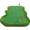 thumbnail image 1 of Indoor Golf Putting Green 100x300cm Indoor Outdoor Training Putter Mat Practice Putting Green for Home Use GL006 Style 3, 1 of 6