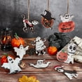 thumbnail image 5 of 20pcs 10 style Wood Ornaments Pumpkin Cat Dog Mummy Wood Ornaments for Party Decorations Length 71-119mm, 5 of 7