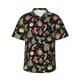 thumbnail image 1 of Fotbe Christmas Tree Decoration Camisa Hawaiana para Hombre Unisex – Camisa Casual de Verano con Botones de Manga Corta de Algodón y Lino,XX-Large, 1 of 7