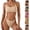 Army Green, variant on JSGEK Women's Two Piece Swimsuit Lace Up Modest Fit Beach Vacation For Summer Swimming Activities Premium Premium Blue M