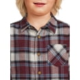 thumbnail image 5 of Wrangler Boys’ Long Sleeve Flannel Shirt, Sizes 4-18 & Husky, 5 of 5