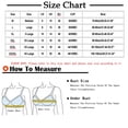 thumbnail image 3 of GaThRRgYP Bras for Women GaThRRgYP Women Bra No Rims Lace Comfortable Breathable Anti-exhaust Base Top Solid Underwear, 3 of 3