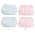 thumbnail image 4 of Methold Alfombrilla de refrigeración para mascotas de 2 piezas, almohadillas refrescantes antideslizantes con estampado elástico, cojines lavables Suministros para perros Verde Methold PT004014-01, 4 of 6