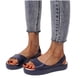 thumbnail image 4 of Amzcrzy Zapatos de mujer,Zapatos de mujer,Zapatillas de mujer, Sandalias casuales con punta de pez para mujer, cómodas y de color liso Sandalias Mujer Zapatillas De Casa, 4 of 8