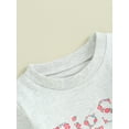 thumbnail image 5 of Bagilaanoe Toddler Baby Girl Casual Sweatshirt Long Sleeve Letter Print Pullover 6M 12M 18M 24M 3T 4T Kids Fall Loose Tee Tops, 5 of 9