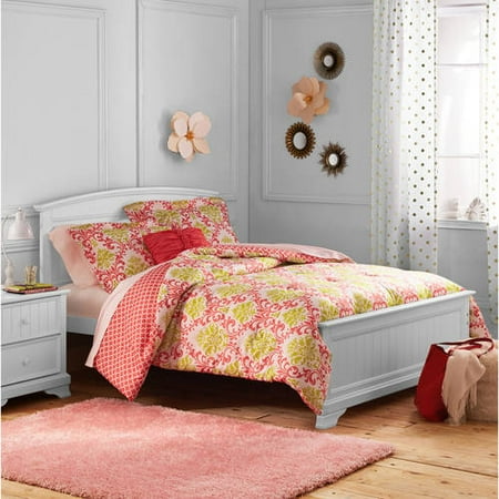 Better Homes Gardens Kids Damask Reversible Comforter Set Coral