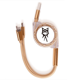 thumbnail image 1 of La inscripción chino Apellido personaje Luo Cable de carga telescópico múltiples USB tres en uno, 1 of 3