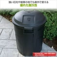 thumbnail image 3 of Snap-On Roughneck Refuse Container 32 Gal 22-1/2 " X 24-1/2 " Plastic Blazer Blue Case of 8, 3 of 8