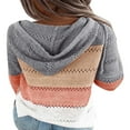 thumbnail image 3 of Pull à Capuche en Tricot pour Femmes et Pull à Manches Longues, 3 of 3