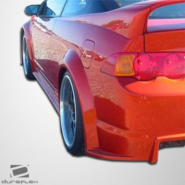 02 06 Acura Rsx Duraflex Gt300 Wide Body Rear Fender Flares 2 Piece Walmart Com