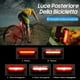 thumbnail image 4 of Luz LED para bicicleta recargable por USB, delantera y trasera, resistente al agua, para ciclismo, ciclismo de montaña, bicicletas y bicicletas eléctricas., 4 of 5