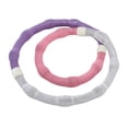 thumbnail image 1 of Soft Weighted Spring Hoop for Adults Portable Foldable Fitness Workout Sports Hoop Waist Friendly for Home Travel, 1 of 7