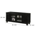 thumbnail image 4 of Benjara Smart Looking TV Stand, Black, 4 of 5