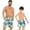 A001, variant on FLMEI Parent-Child Father Son Matching Swim Trunks Mens Swim Trunks for Baby Kids Dad Family Matching Swimsuits Shorts