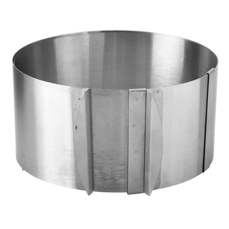

Adjustable 6-12 Inch Stainless Steel Mousse Layered Cake Mold Baking Ring