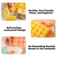 thumbnail image 5 of 250 Counts Disposable Ice Cube Bags with Funnels, Ice Cube Mold Trays, Easy Stackable Release Cooler Bag for Food Drink，Self-Seal Freezing Maker, 5 of 6