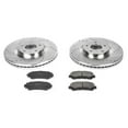 thumbnail image 3 of PowerStop Front Z23 Evolution Sport Carbon-Fiber Ceramic Brake Pad and Drilled & Slotted Rotor Kit Fits: NISSAN Select Models K3076, 3 of 10