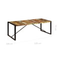 thumbnail image 6 of vidaXL Dining Table 86.6"x39.4"x29.5" Solid Reclaimed Wood, 6 of 10