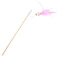 thumbnail image 1 of Kitten Feather Wand Interactive Beaded Funny Cat Bell Wand Kitten Teaser Toy, 1 of 10