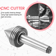 thumbnail image 6 of 1Pcs Lathe Milling Center MT2 High Accuracy Live Revolving Center Medium Lathe Machine y23462, 6 of 6