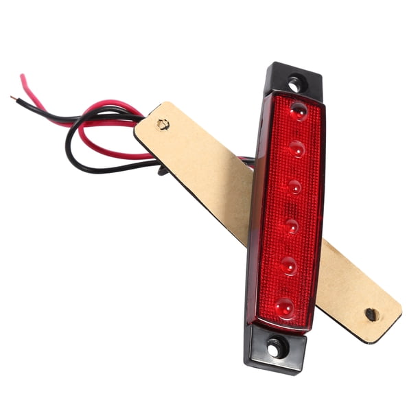 Fdit Luz de marcador lateral para camión, furgoneta, camión, caravana, camión, 10 unidades
